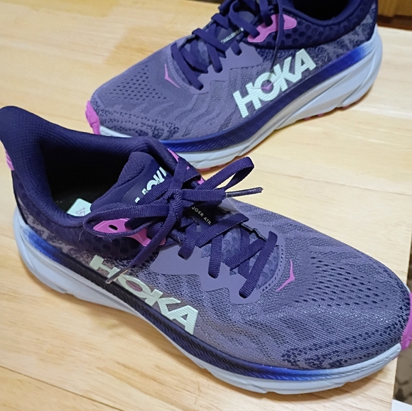 Hoka Shoes - NEW Hoka Women's Blue and Purple Athletic Shoes